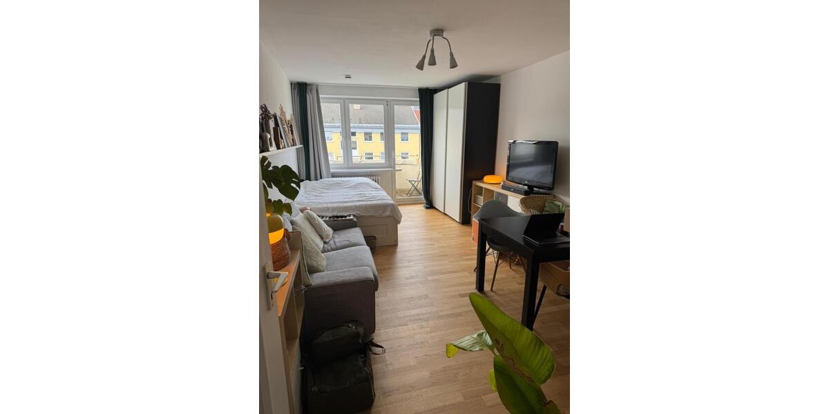 Moderne 1-Zimmer Wohnung mit Balkon in Obergiesing 1 zimmer