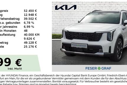 Kia Sorento 8.995 km 52.450 &euro; Roth 91154
