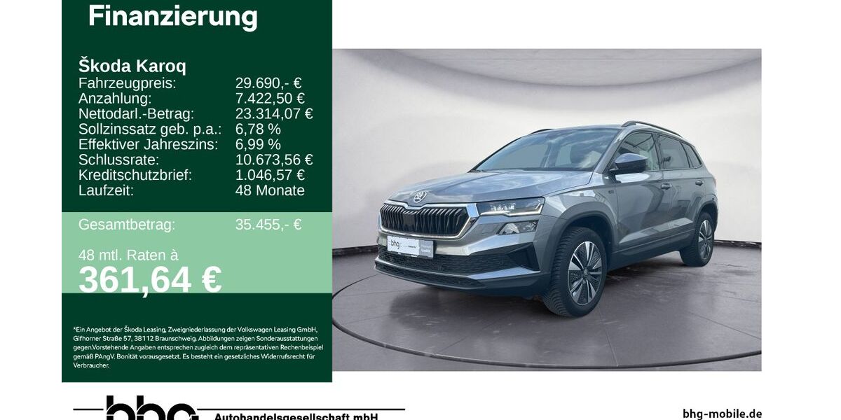 Skoda Karoq 24.977 km 29.690 &euro; Balingen 72336