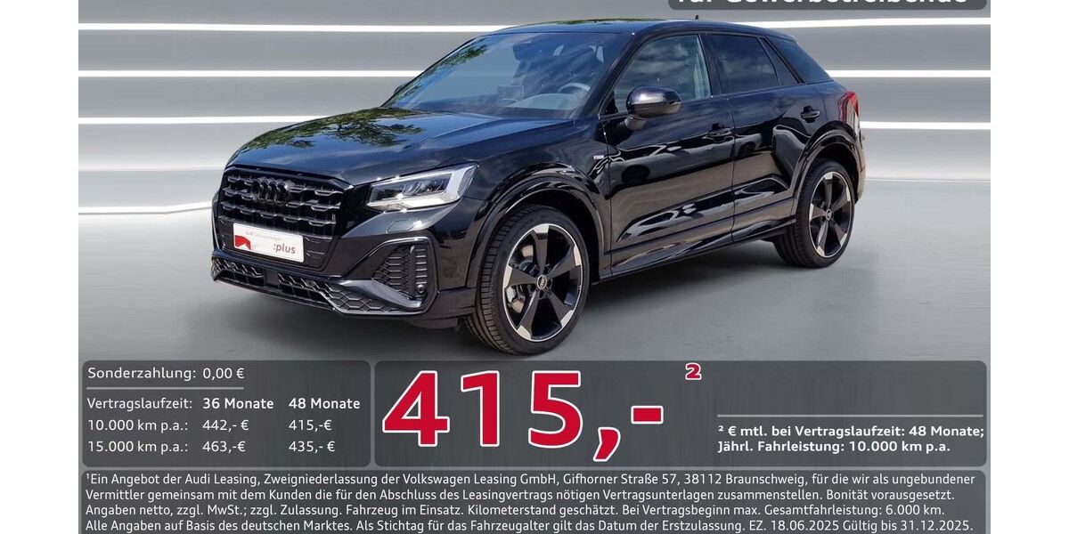 Audi Q2 10.500 km 36.950 &euro; Ingolstadt 85057