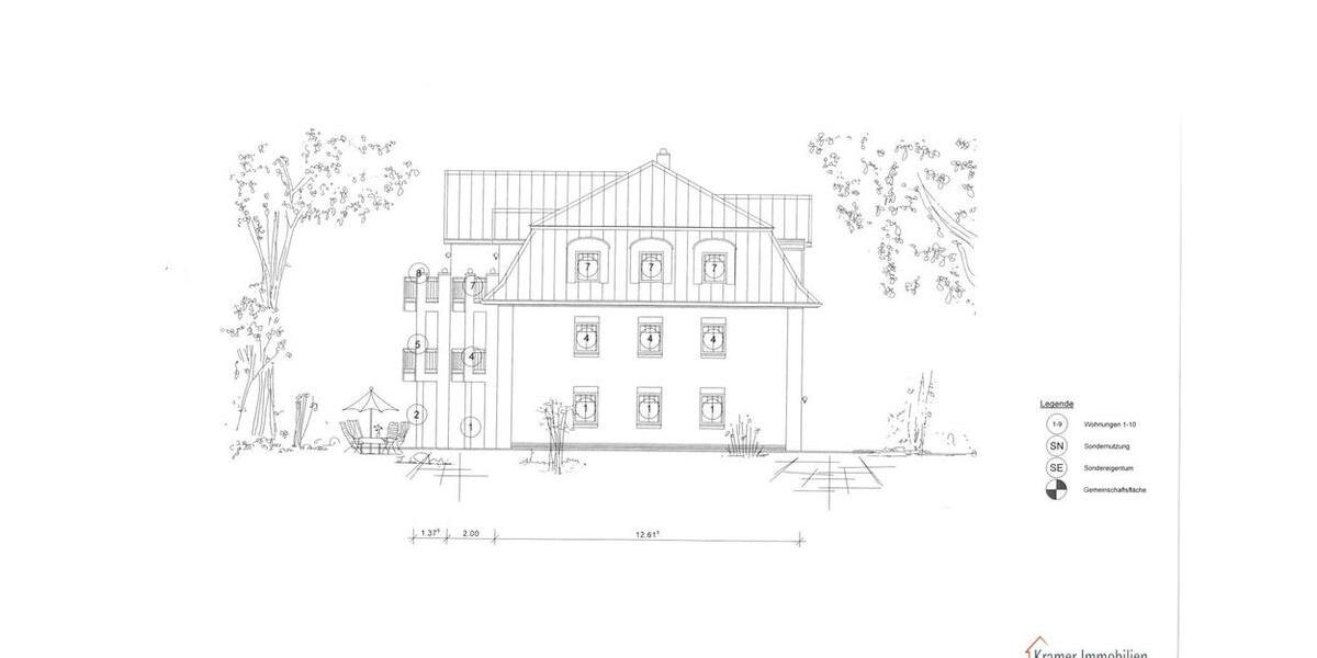 Etagenwohnung Varel - 3 Zimmer, 86 m&sup2;, 850&euro; | Angebot:25380221