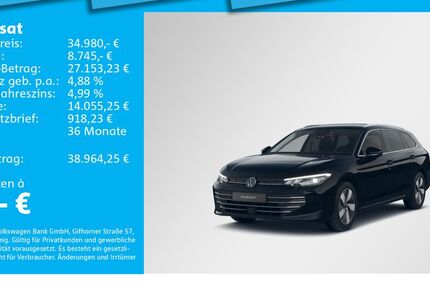 VW Passat Variant 16.156 km 34.980 &euro; München 80687