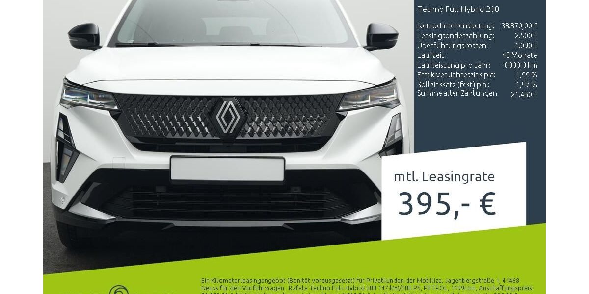 Renault Rafale 3.500 km 38.777 &euro; Stuhr 28816