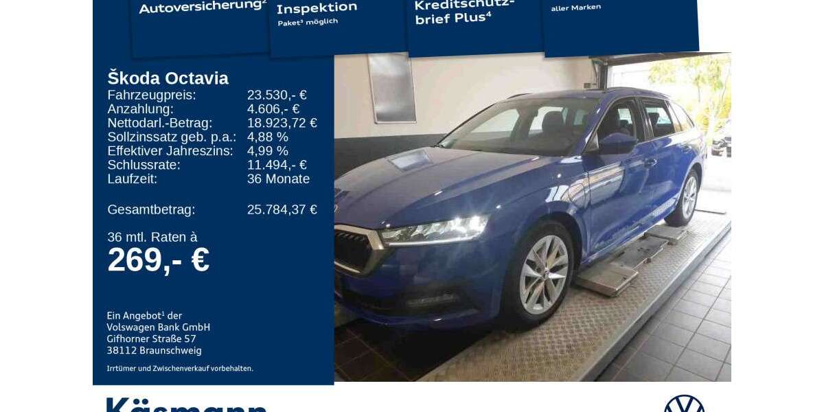 Skoda Octavia 16.558 km 23.530 &euro; Mosbach 74821
