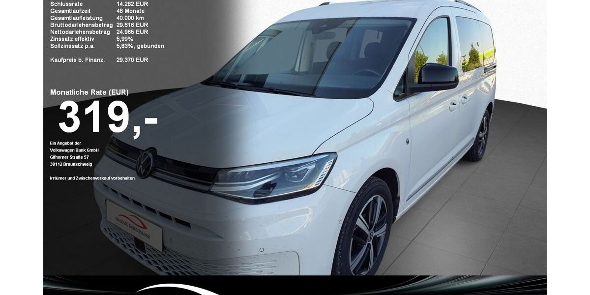 VW Caddy Maxi 103.377 km 28.470 &euro; Baden-Baden 76530