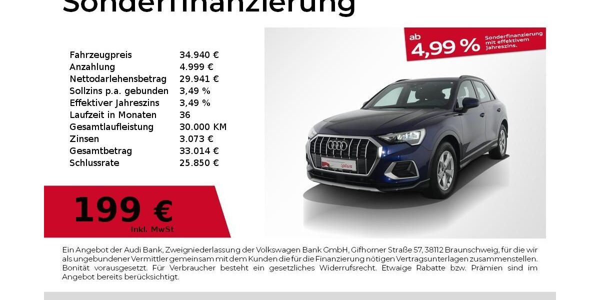 Audi Q3 27.957 km 34.940 &euro; Nürnberg 90441