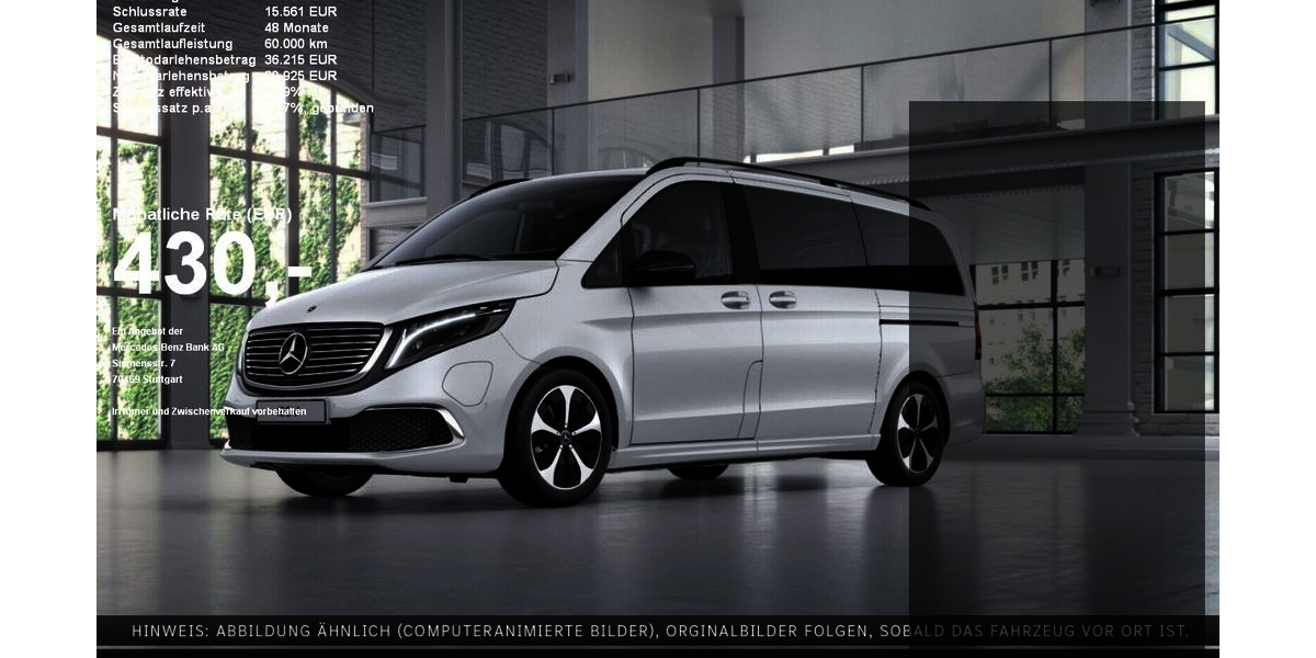 Mercedes-Benz EQV 82.300 km 39.900 &euro; Rotenburg 27356
