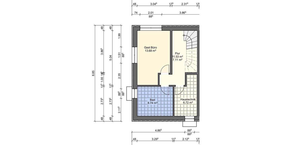 Reihenendhaus Hamburg Groß Flottbek - 5 Zimmer, 136 m&sup2;, 1.199.000&euro; | Angebot:26869306