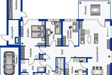 Wohnkomfort: 4-Zimmer-Erdgeschosswohnung in Esens! 4 zimmer