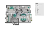 vermiete 74qm Eigentumswohnung in Bad Kreuznach - 3- Bad Kreuznach Bad Münster am Stein-Ebernburg | Angebot:27064289