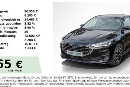 Ford Focus 11.048 km 20.950 &euro; Köthen 06366