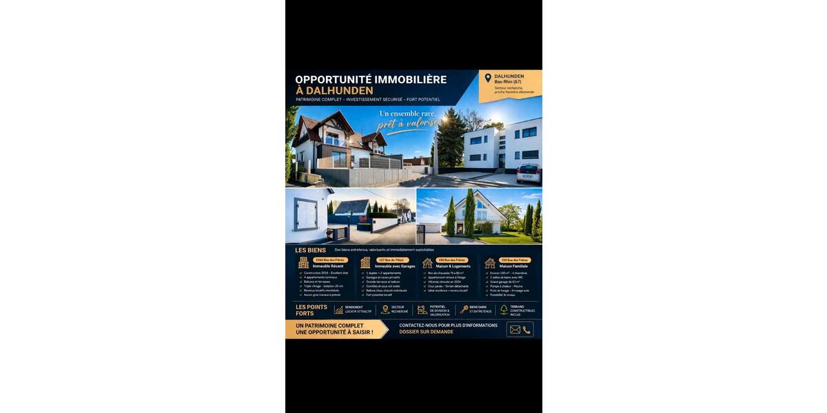 Einfamilienhaus Rheinau - 1 Zimmer, 650 m&sup2;, 1.899.000&euro; | Angebot:26198533