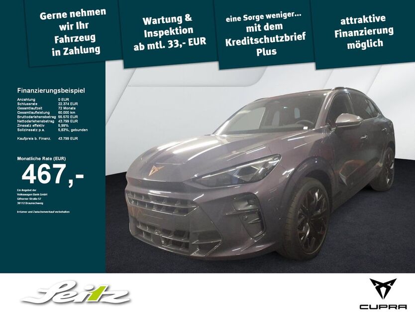 Cupra Terramar 5.180 km 42.899 € Kempten 87437