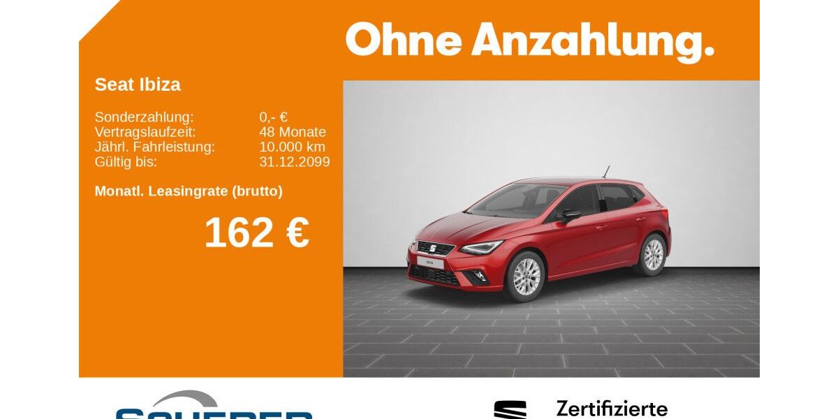 Seat Ibiza 16.950 km 17.350 &euro; Saarbrücken 66115