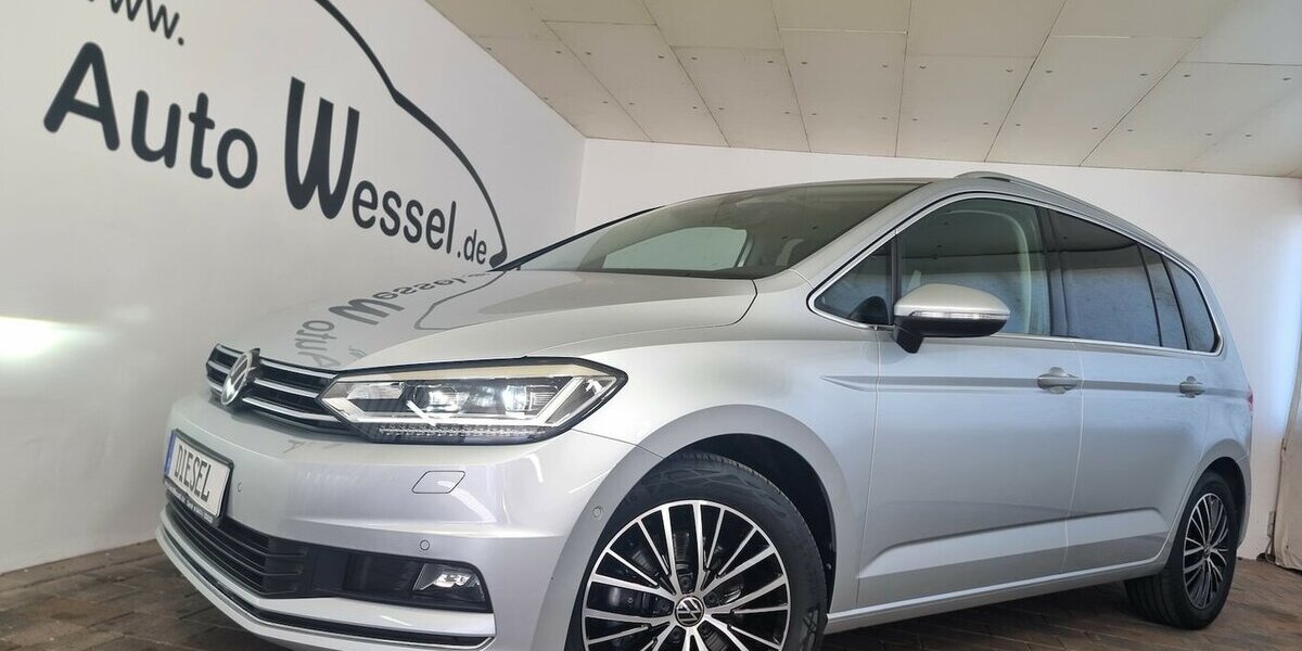 VW Touran Highline BMT DSG LED AHK ACC Navi 7-Sitze 91.700 km 26.900 &euro; Garrel 49681