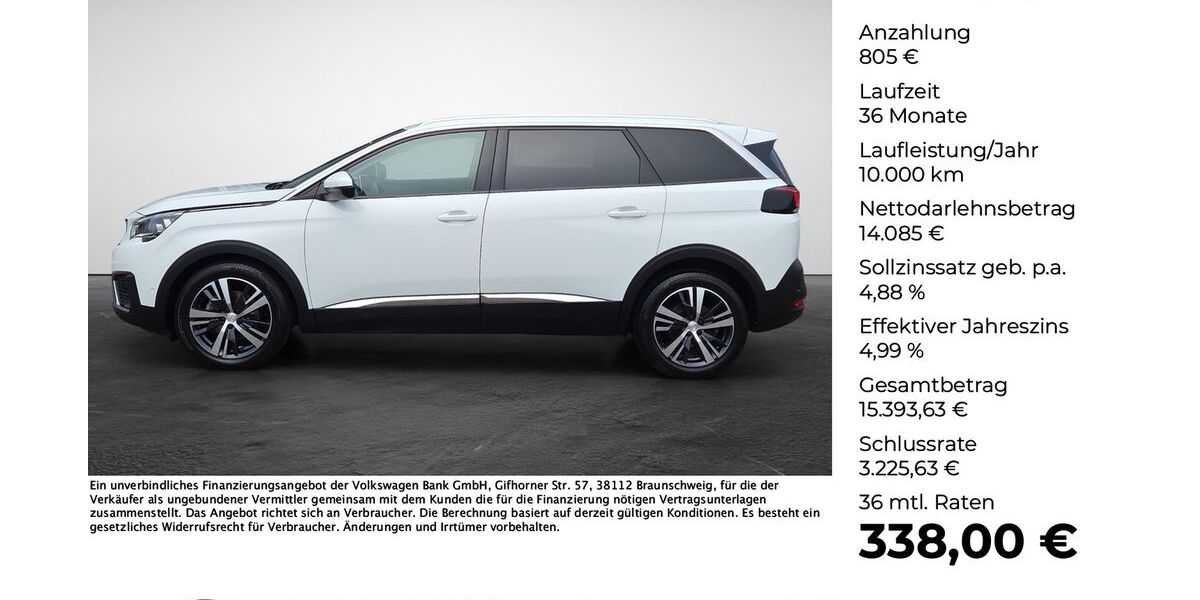 Peugeot 5008 137.055 km 14.890 &euro; Lengerich 49525