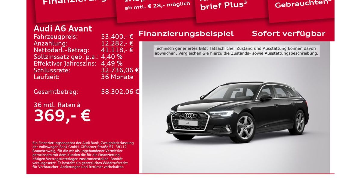 Audi A6 28.000 km 53.400 € Berlin 10587