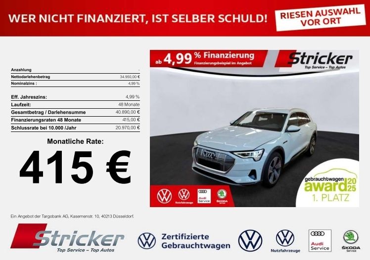 Audi e-tron 38.184 km 34.949 &euro; Detmold 32760