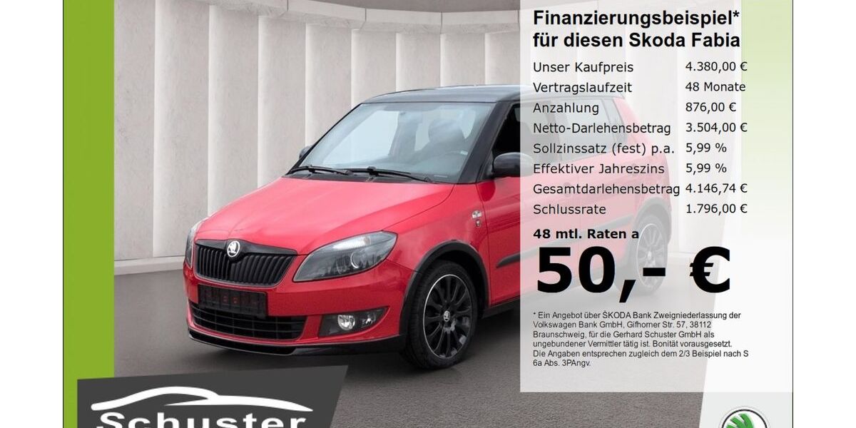 Skoda Fabia 141.802 km 4.380 &euro; Ruhstorf 94099