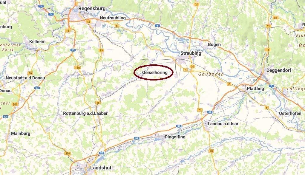 Einfamilienhaus Geiselhöring - 6 Zimmer, 237 m&sup2;, 1.300&euro; | Angebot:25562903