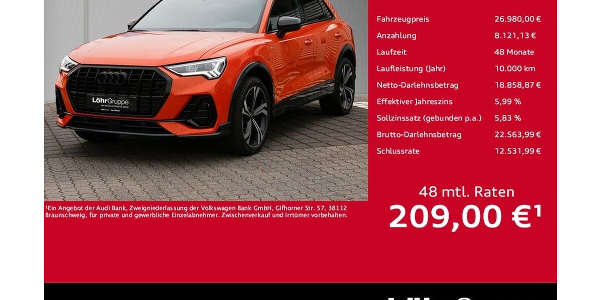 Audi Q3 37.125 km 26.980 &euro; Neuwied 56564