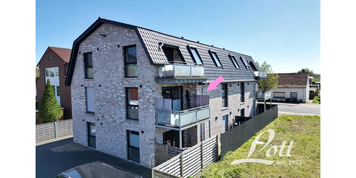Etagenwohnung Apen - 3 Zimmer, 68 m&sup2;, 710&euro; | Angebot:26299803