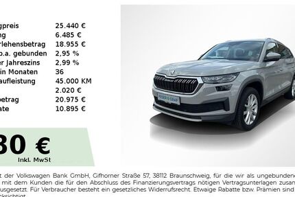 Skoda Kodiaq 88.450 km 25.940 &euro; Baiersdorf 91083