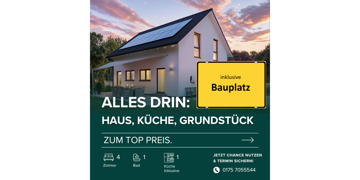 Einfamilienhaus Hövelhof - 4 Zimmer, 141 m&sup2;, 325.600&euro; | Angebot:25336533