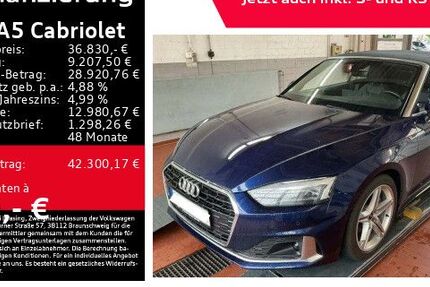 Audi A5 36.180 km 36.830 &euro; Freiburg 79115