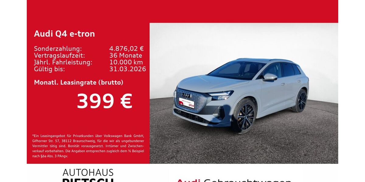 Audi Q4 e-tron 8.183 km 46.250 &euro; Melle 49324