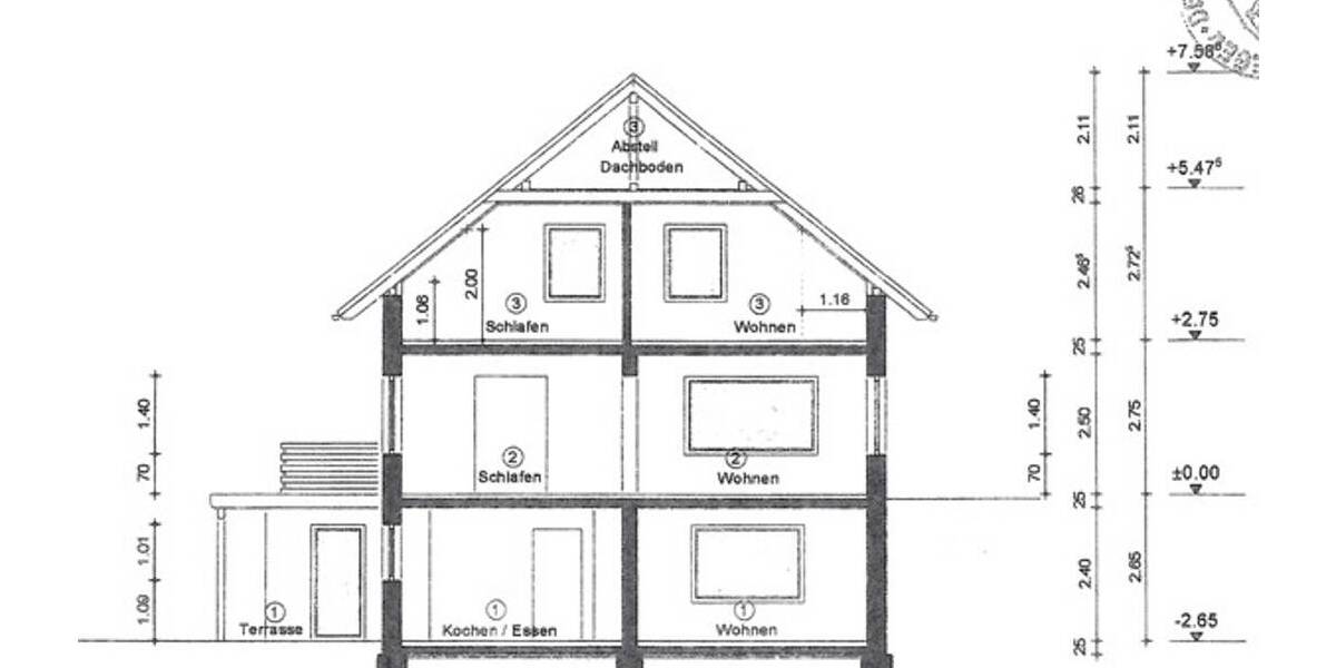 Etagenwohnung Eitorf - 3 Zimmer, 97 m&sup2;, 146.000&euro; | Angebot:26204803