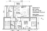 Etagenwohnung Minden Innenstadt - 3 Zimmer, 77 m&sup2;, 775&euro; | Angebot:25677161