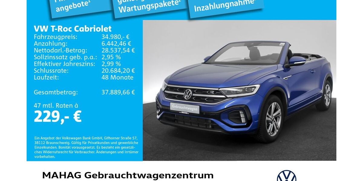 VW T-Roc 13.760 km 34.741 &euro; München 80935