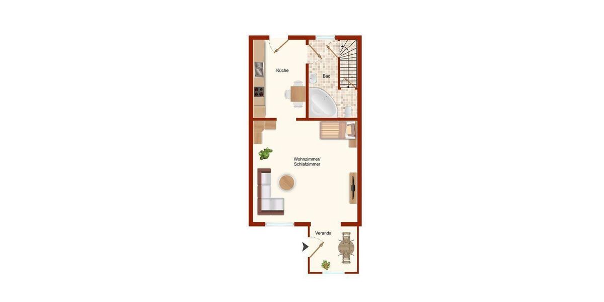 Reihenhaus Angermünde - 2 Zimmer, 82 m&sup2;, 129.000&euro; | Angebot:26481505
