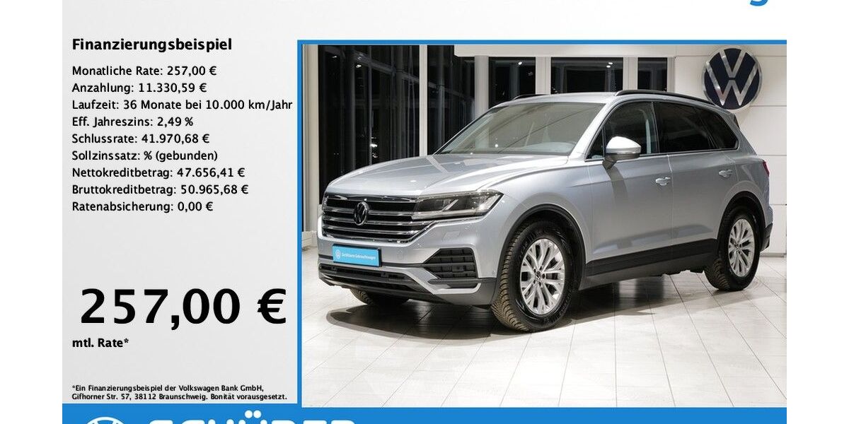 VW Touareg 5.456 km 58.987 &euro; Dießen am Ammersee 86911
