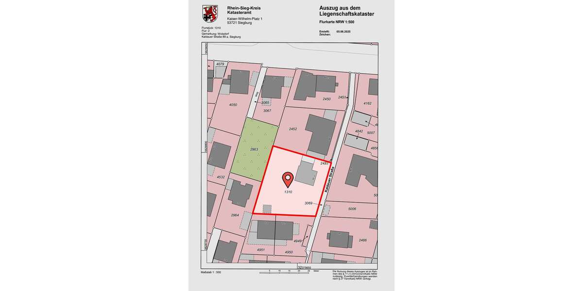 Grundstück zu verkaufen in Siegburg 679.000 € 1000 m² zimmer