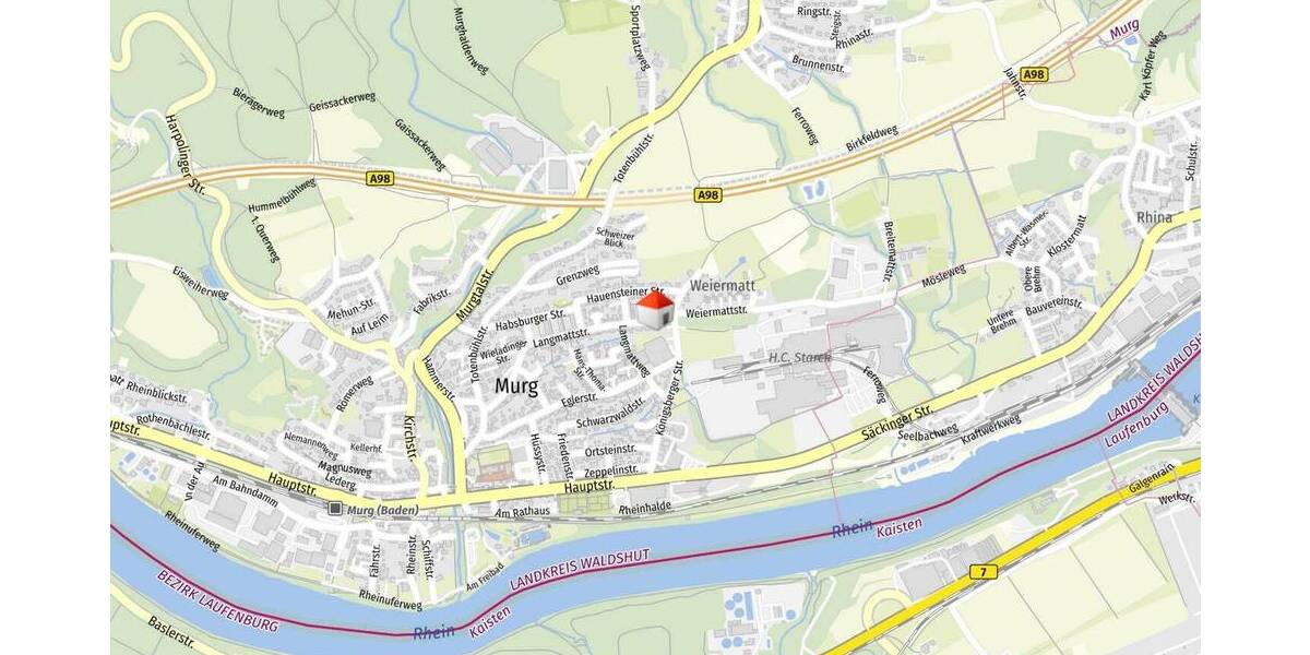 Einfamilienhaus Murg Niederhof - 8 Zimmer, 285 m&sup2;, 2.200&euro; | Angebot:22614593