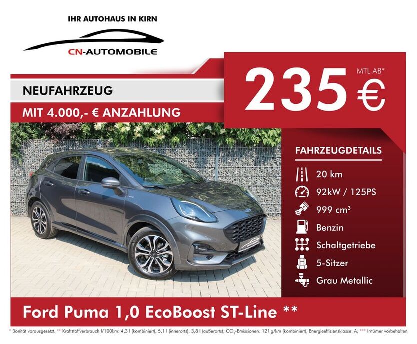 Ford Puma 50 km 24.890 € Kirn 55606