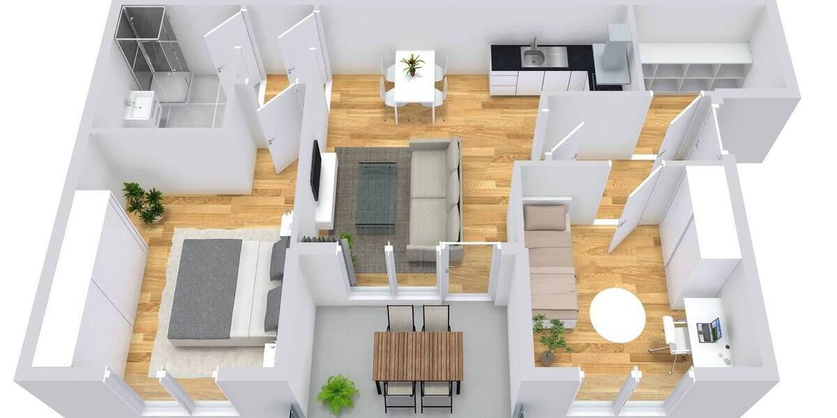 Etagenwohnung Hannover Hainholz - 3 Zimmer, 451.900&euro; | Angebot:26065538