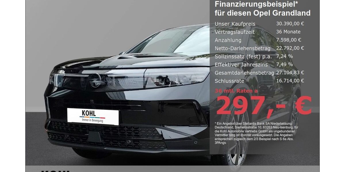 Opel Grandland (X) 6.700 km 29.290 &euro; Aachen 52078