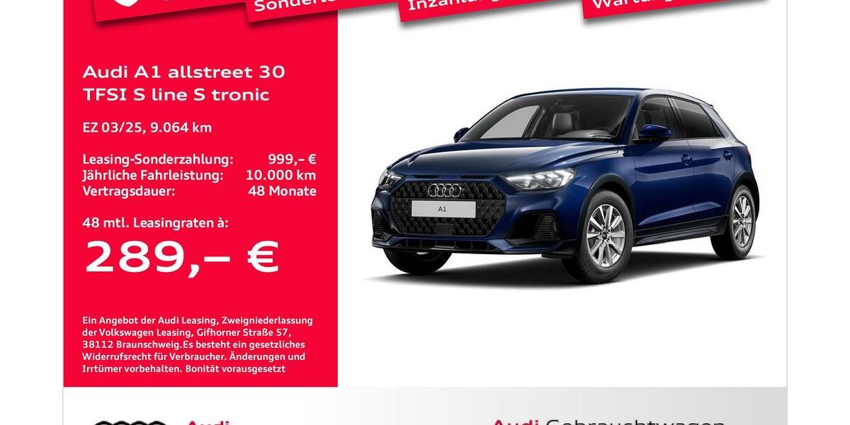 Audi A1 9.064 km 27.840 &euro; Bremen 28207