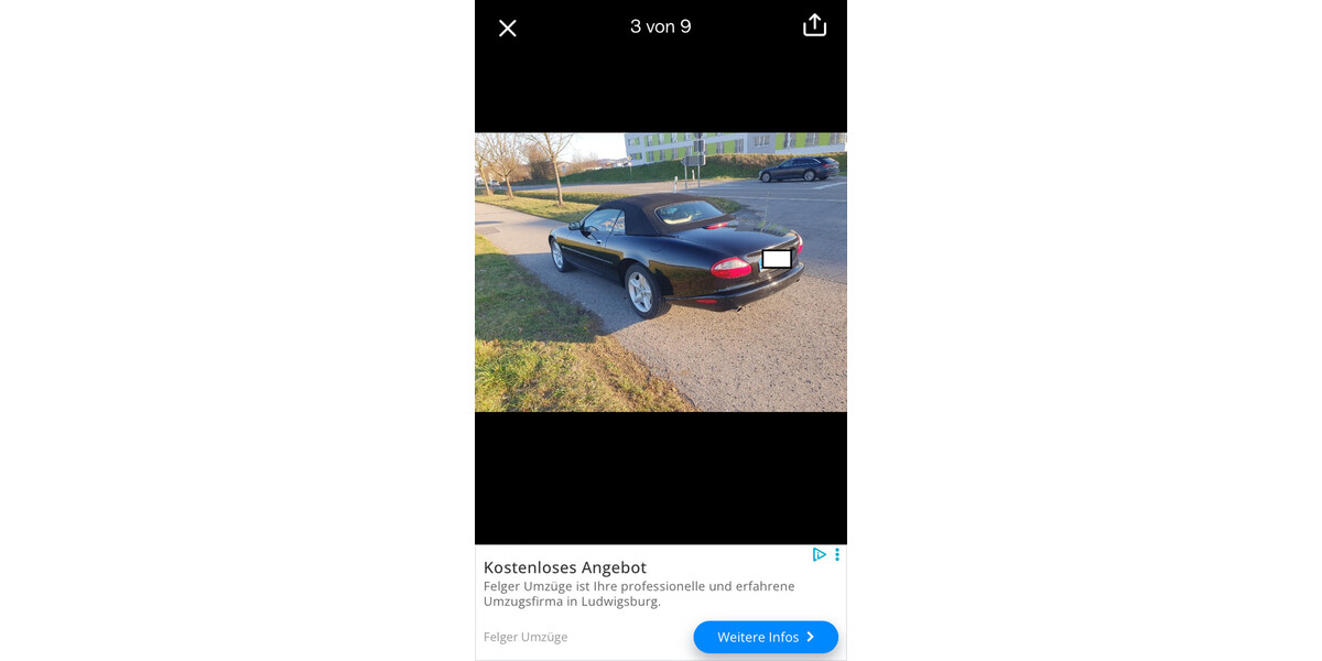 Jaguar XK8 156.000 km 14.990 &euro; Reutlingen 72764