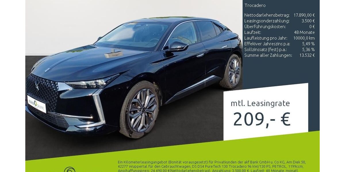 DS Automobiles DS4 21.078 km 17.770 &euro; Dülmen 48249