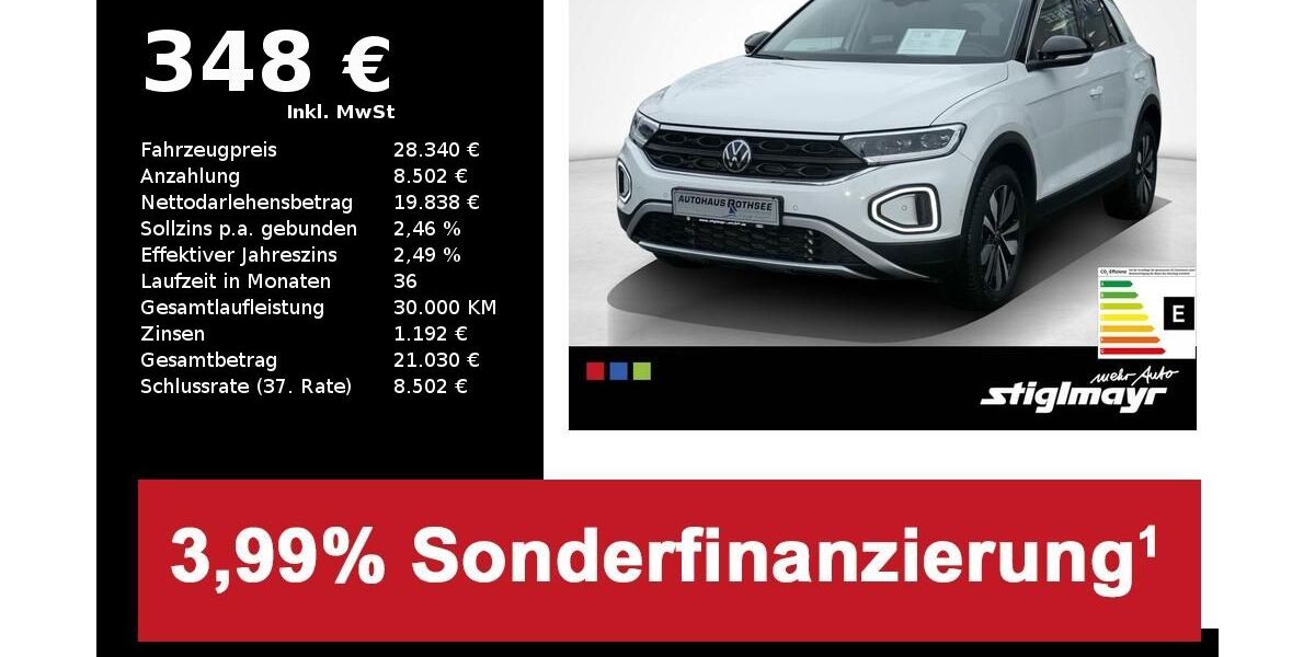 VW T-Roc 26.887 km 28.340 &euro; Hilpoltstein 91161