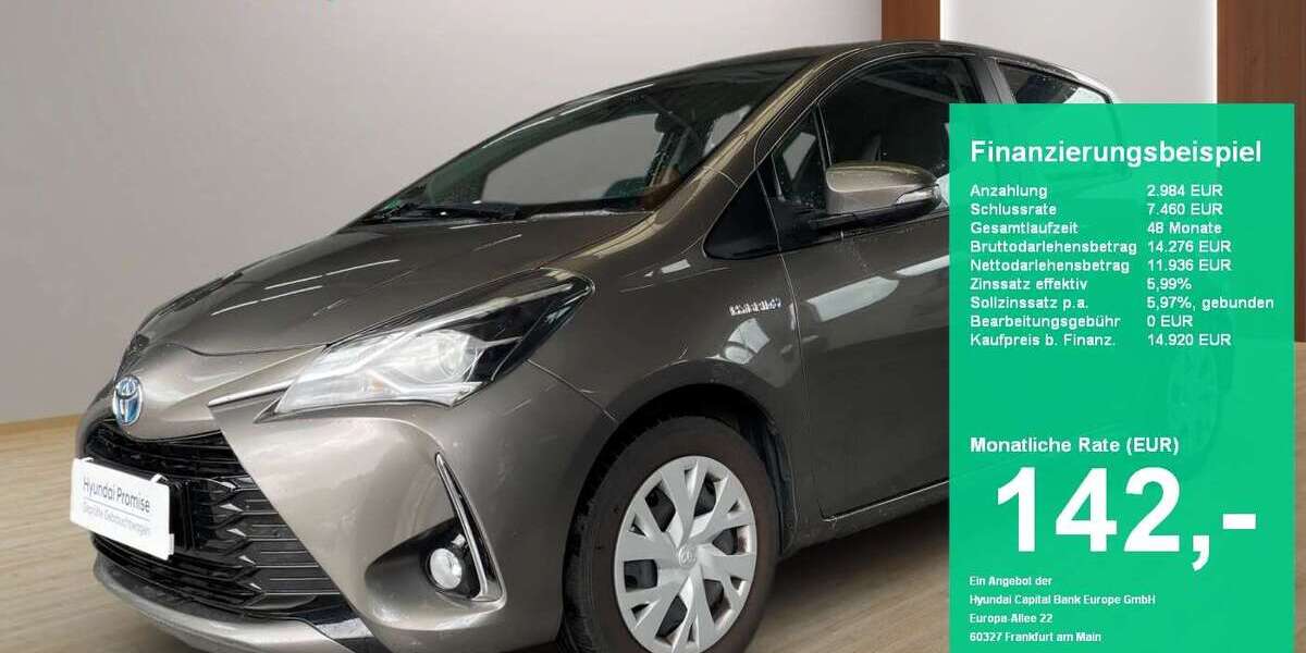 Toyota Yaris 20.550 km 14.920 &euro; Bad Soden-Salmünster 63628