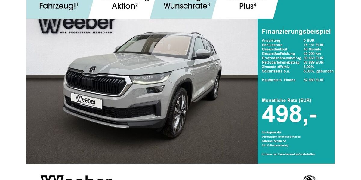 Skoda Kodiaq 42.095 km 32.739 &euro; Weil der Stadt 71263
