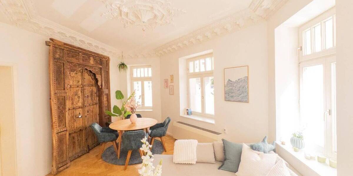 Etagenwohnung Leipzig Südvorstadt - 2 Zimmer, 54 m&sup2;, 700&euro; | Angebot:26814399
