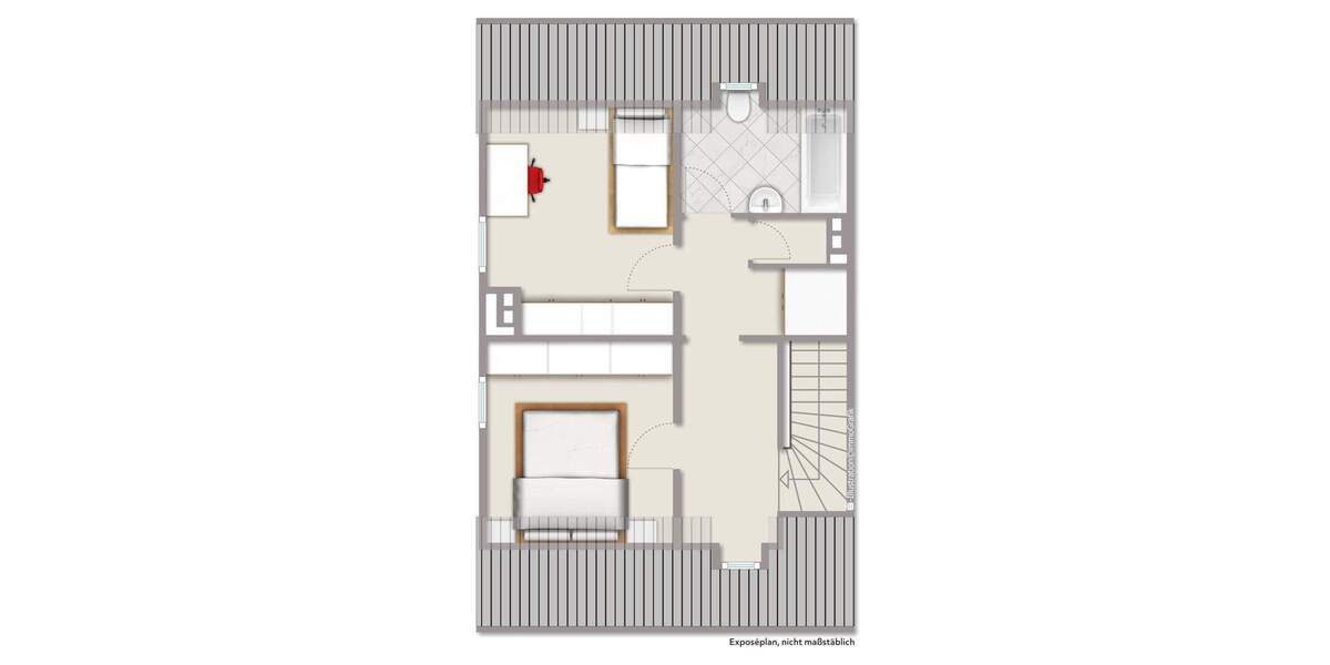 Doppelhaushälfte Münster Hiltrup - 3 Zimmer, 90 m&sup2;, 385.000&euro; | Angebot:25705756