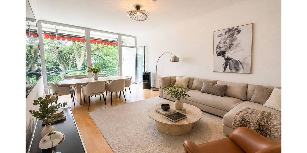 Etagenwohnung Düsseldorf Oberkassel - 2 Zimmer, 75 m&sup2;, 1.600&euro; | Angebot:26852224