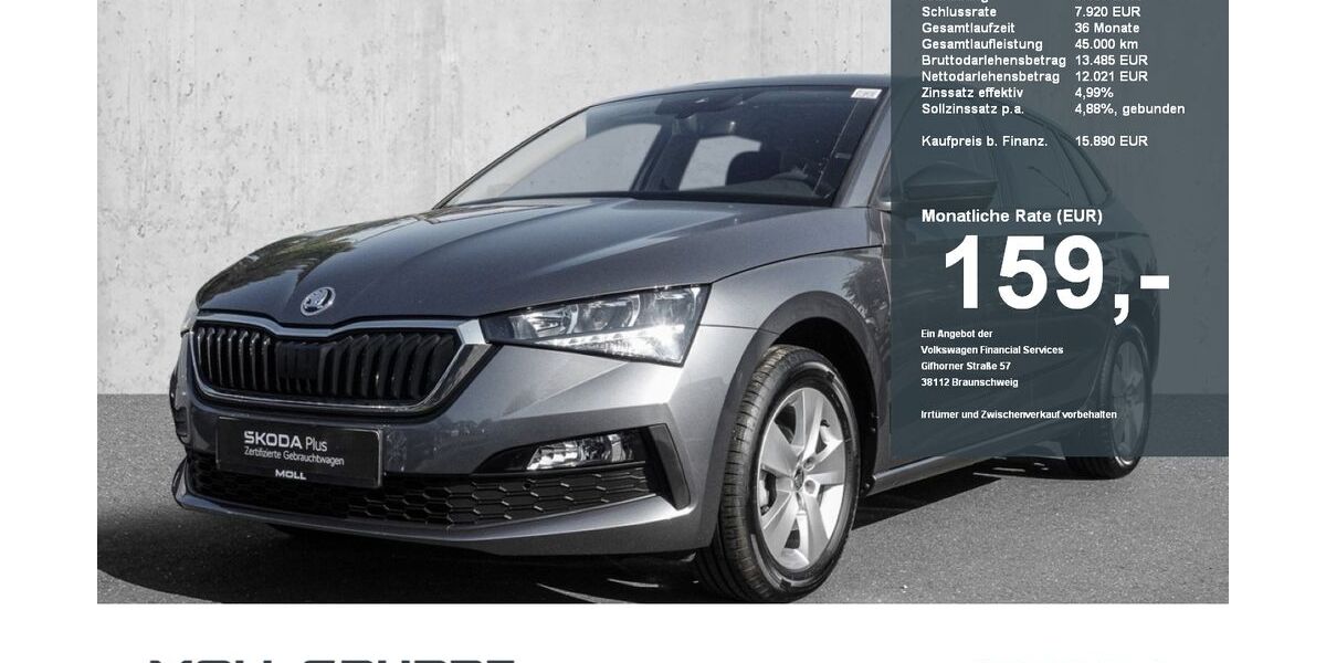 Skoda Scala 31.442 km 15.210 € Düsseldorf 40474